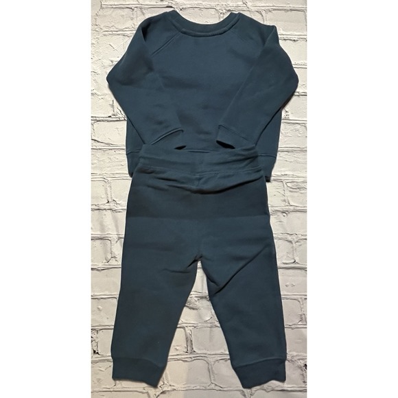 Cabela's Kids Long Sleeve Sweatshirt and Pants Set Blue 12 month NWOT - Picture 3 of 6